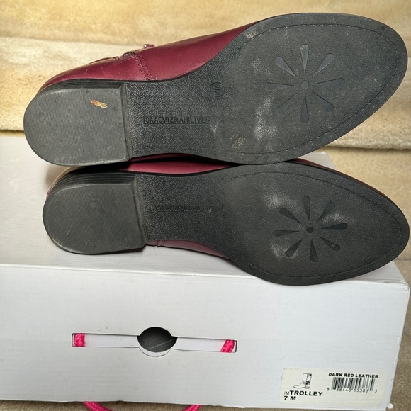 Isaac  Mizrahi Trolley mid shaft leather boots - Picture 8 of 10